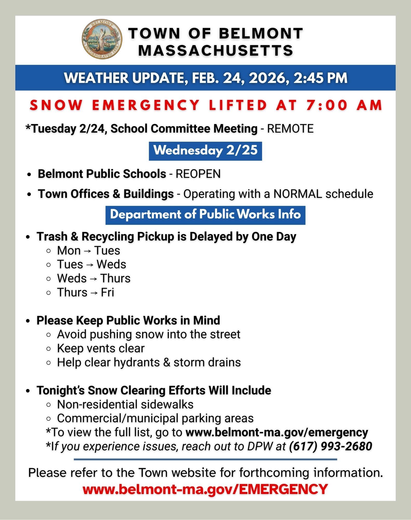 2.24.26 Weather Update