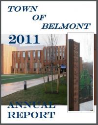 2011 Town of Belmont Annual Report