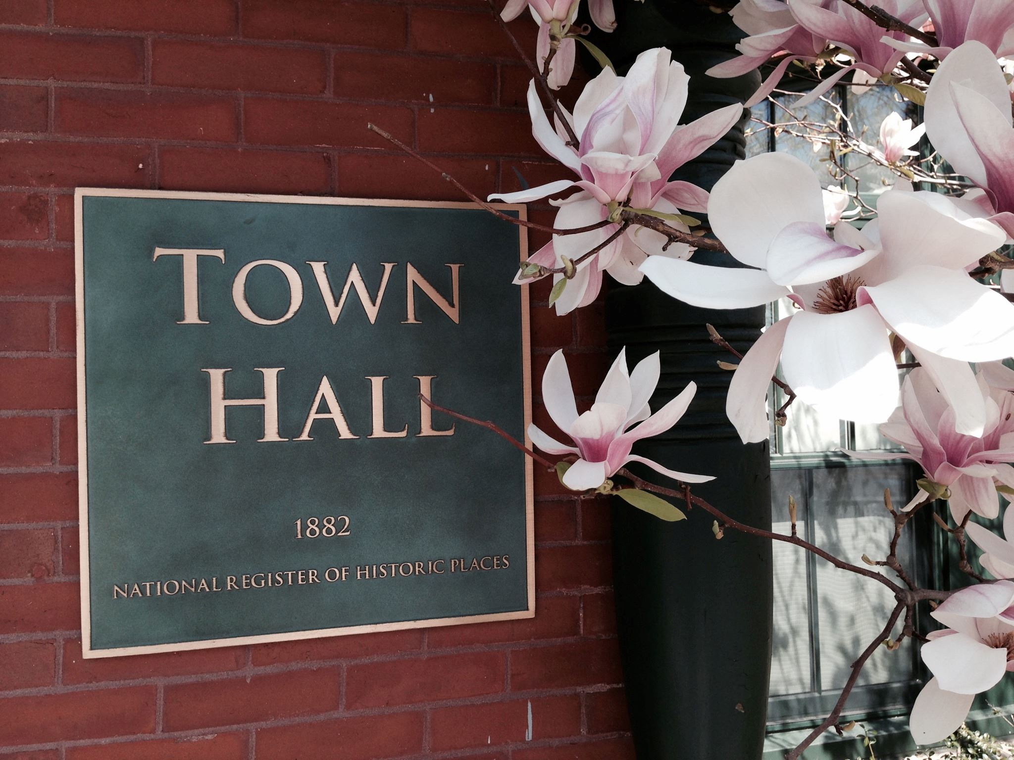 Town Hall Plaque